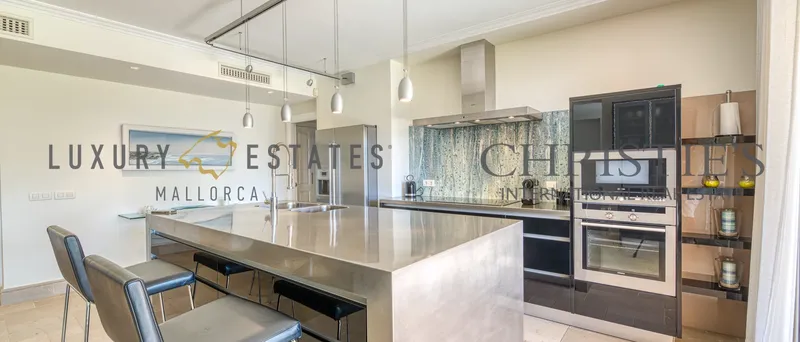 Mallorca ground floor luxury apartment with sea view in Port Andratx — photo 6