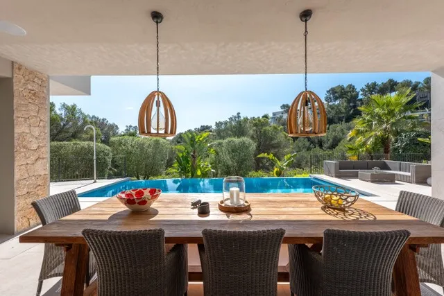 Exclusive new villa with saltwater pool for sale in Costa d'en Blanes, Mallorca — photo 3