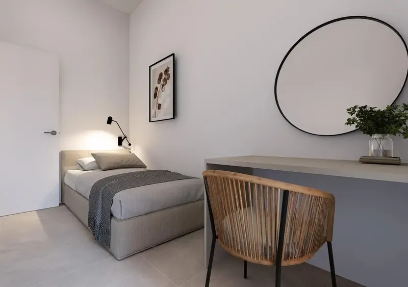 Modern minimalist Nordic-style penthouse of approx. 55 m² — photo 7