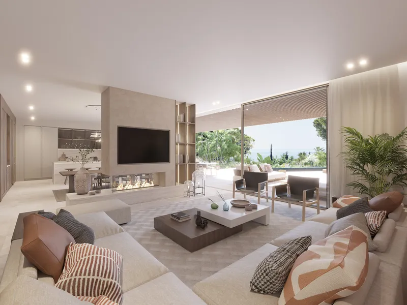 Newly built villa with sea views, pool and luxury design in Costa d'en Blanes — photo 8
