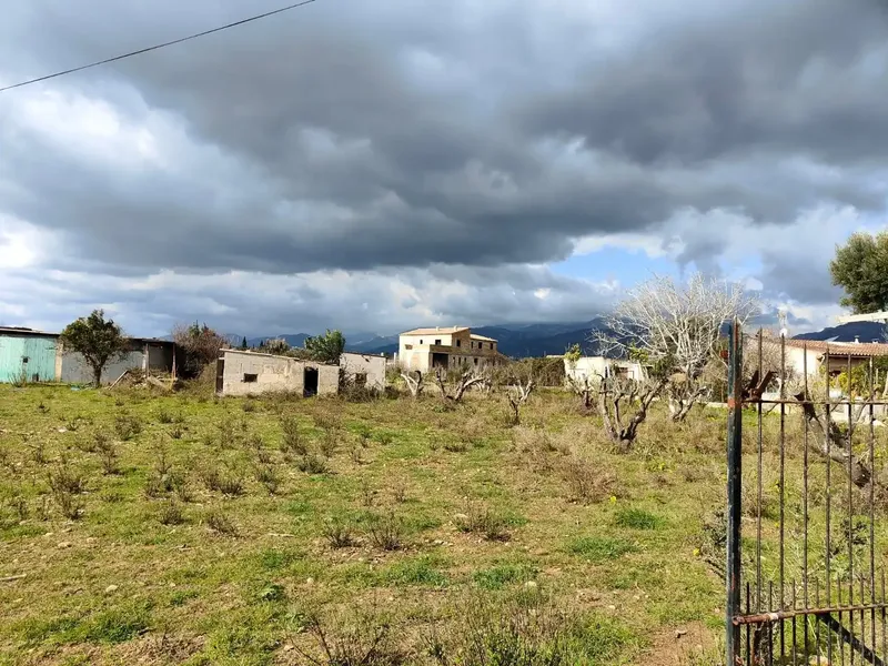 Excellent estate in Búger, to be fully renovated, with a main two-story house with fireplace. Porch with barbecue, a stone house for — photo 11