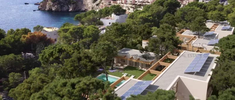 Plot in Santa Ponsa with building project for new villa with sea views and pool — photo 5