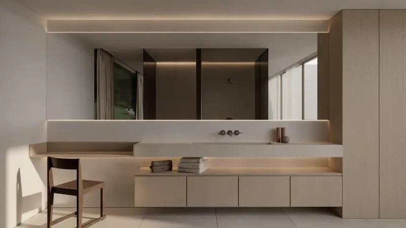 Líneas puras, espacios fluidos y una arquitectura de vanguardia definen esta impresionante villa de nueva — photo 11