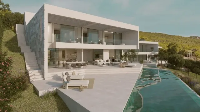 Modern home with sea views for sale in Camp de Mar, Southwest Mallorca — photo 10
