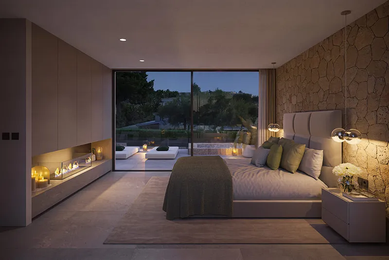 New modern villa under construction in Santa Ponsa Mehr — photo 9