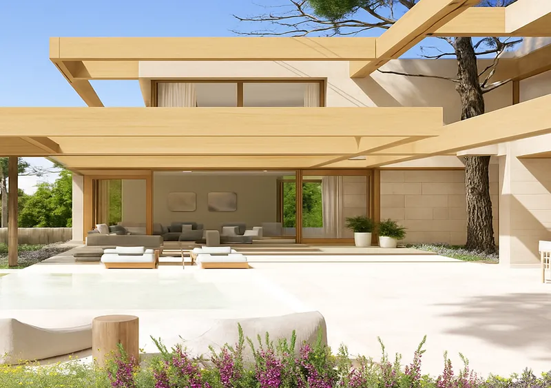 Investment plot with project for 3 luxury villas in Santa Ponsa Mas — photo 3