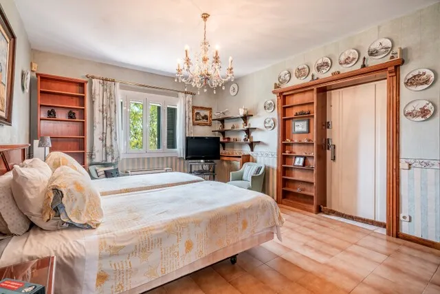 Country villa with tennis court for sale near Puigpunyent, West Mallorca — photo 9