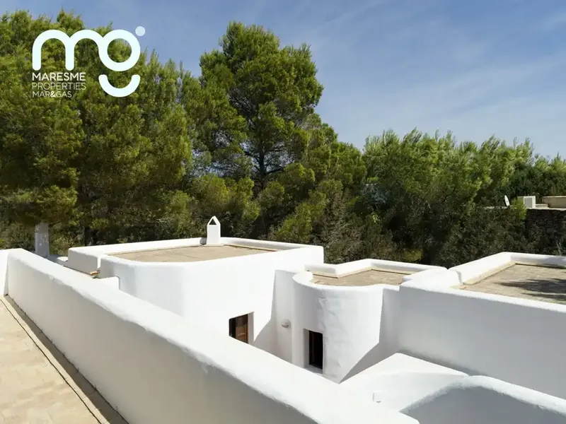 Located 5 minutes from the quiet area of Cala Saona and its crystal-clear turquoise blue beaches on the island of Formentera, this refuge house offers — photo 2