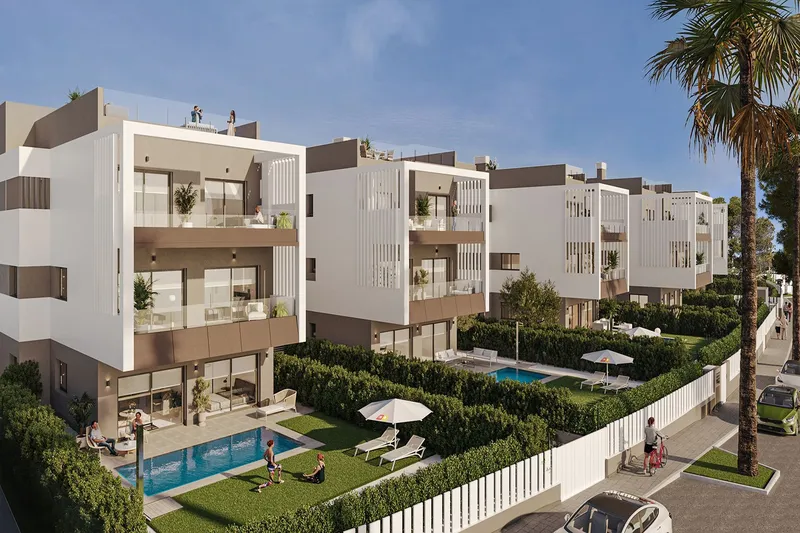 Contemporary apartment with generous terraces in Colonia de Sant Jordi — photo 1