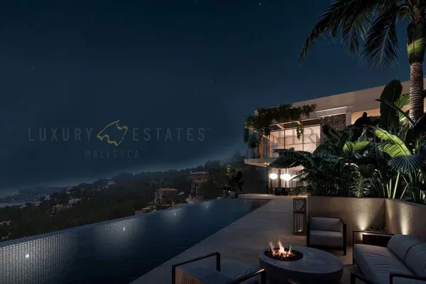 Plot in Port Andratx with planning permission for a modern villa with sea views and pool — photo 5