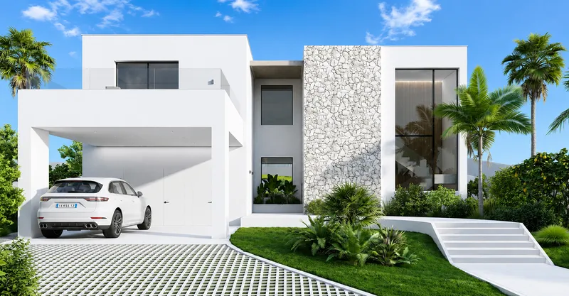 Building Plot with Approved Licence and Contemporary Villa Project in Nova Santa Ponsa — photo 6