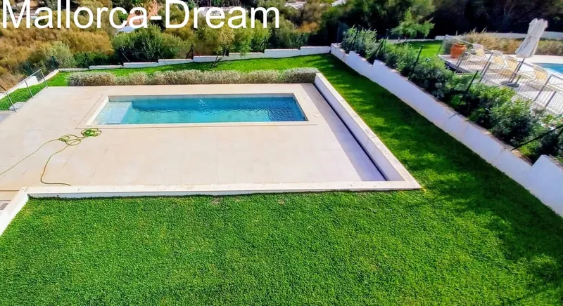 Cala Mandia: Newly built chalet near the beach with pool and garden overlooking a dream cove — photo 4