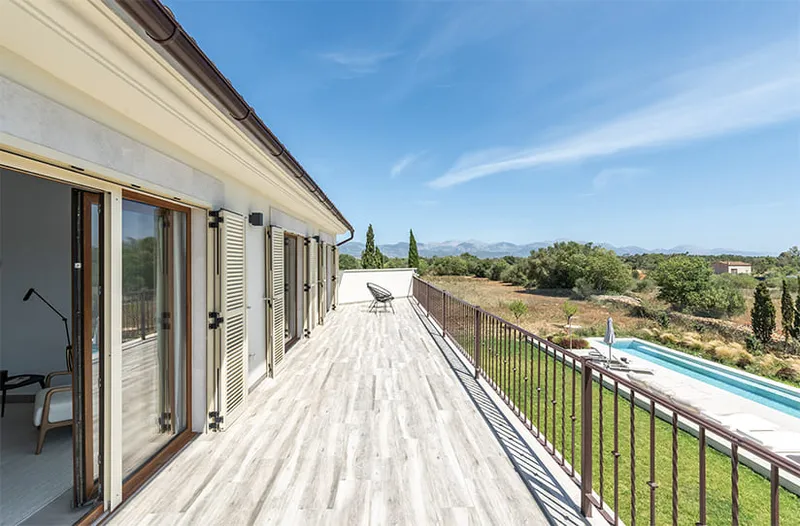 Beautiful finca with mountain views in Santa Eugenia — photo 12
