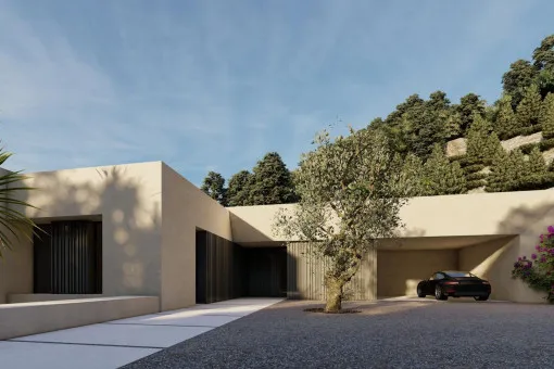 Son Vida, project in Son Vida with a flat plot and partial sea views — photo 8