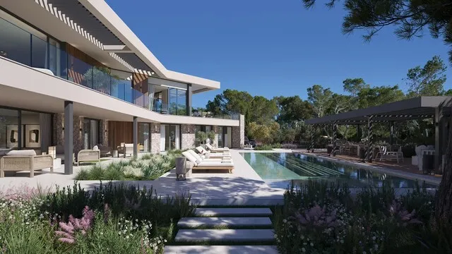 Sophisticated newly built sea view villa for sale in Nova Santa Ponsa, Southwest Mallorca — photo 3