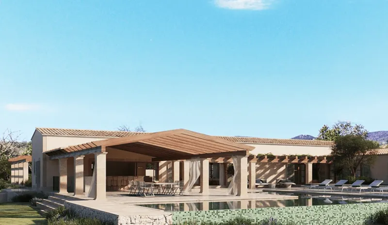 Mallorca 41k m² Estate with Approved Plans in Santanyi: Complete Package — photo 4
