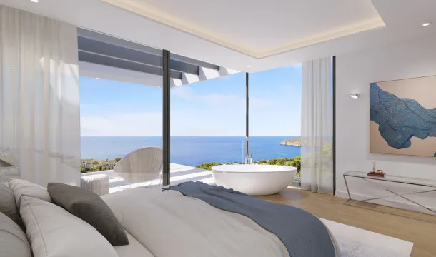 Villa with sea views facing the Malgrats Islands in Santa Ponsa — photo 5