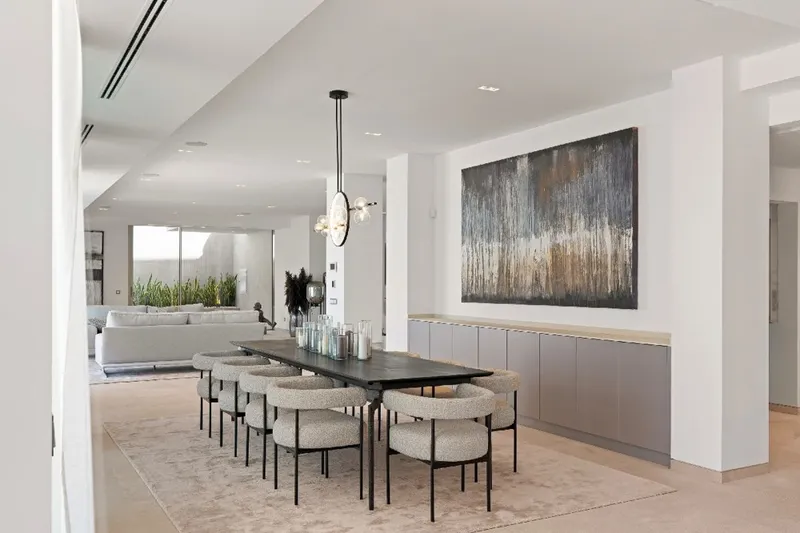 Exquisitely renovated frontline designer villa in Cala Vinyas—private beach access, pool, spa, and elevator — photo 6
