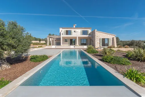 Santanyi, first-class new-build finca with pool and wonderful views near Santanyi — photo 4