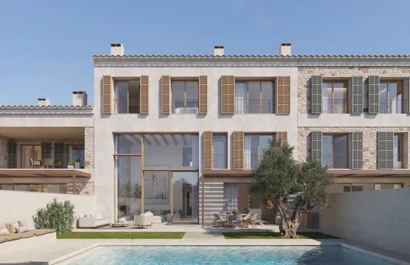 Coming soon fantastic and luxurious newly built town house in Santanyi — photo 1