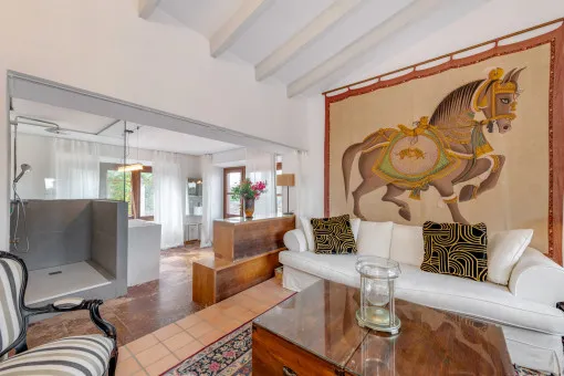 Capdepera, exclusive finca estate for seasonal rental with two houses, two pools and sea views near Cala Agulla — photo 10