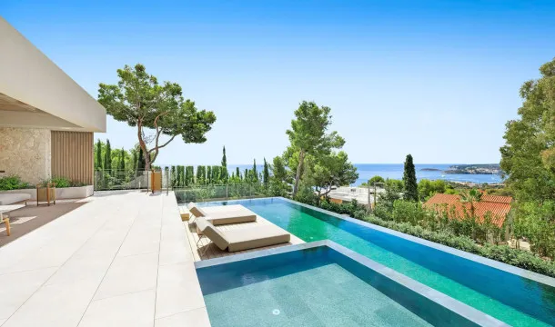 Spectacular villa with panoramic views in Costa d'en Blanes — photo 10