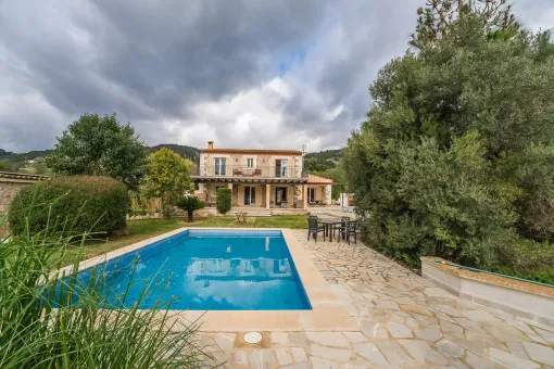 Pollensa, dreamlike finca in the valley of Ca ne Axartell with pool, solar system and holiday rental license — photo 3