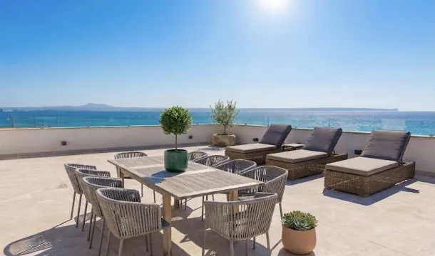 Nice spacious renovated apartment with panoramic sea views in Illetas — photo 9