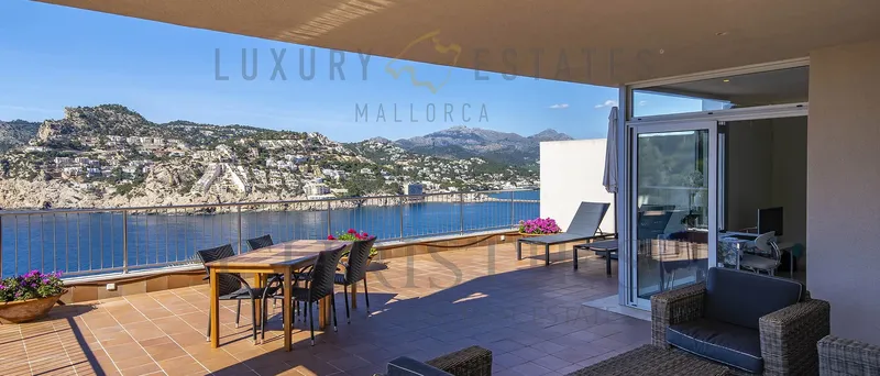 Apartment in Puerto de Andratx with a large terrace and stunning views of the harbor entrance — photo 2