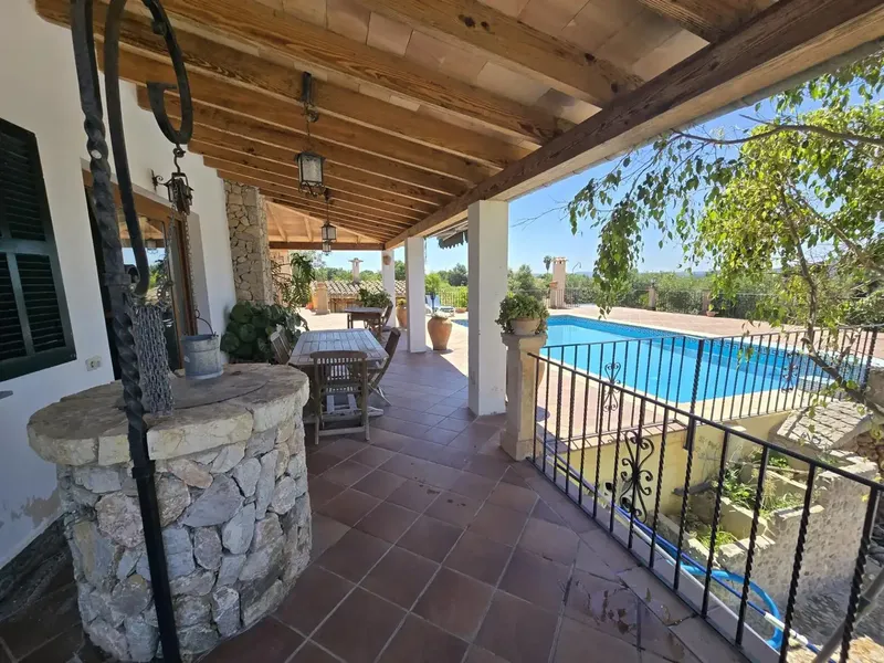 Discover this impressive chalet located in the idyllic town of Campanet, where comfort meets an exceptional natural environment. With a — photo 12