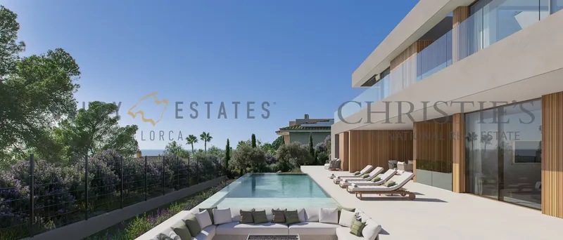 Building plot in Santa Ponsa in the southwest of Mallorca with partial sea views — photo 1