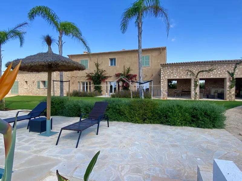 Brand new sea view luxury country home, only 3 km distance to Es Trenc Beach. — photo 6