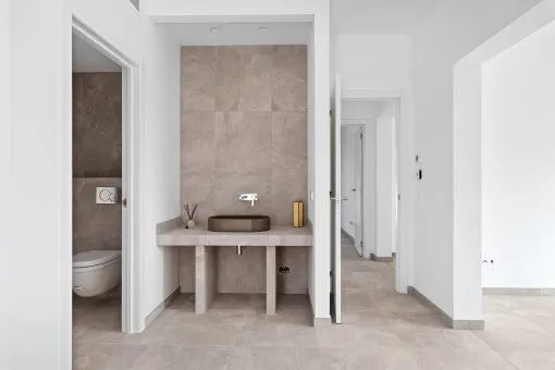 Porto Petro, modern newly built villa with pool near the port of Porto Petro — photo 12