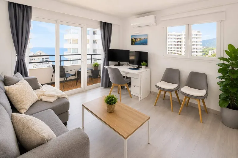 46m² penthouse with 1 bedroom, terrace and sea view for sale — photo 3