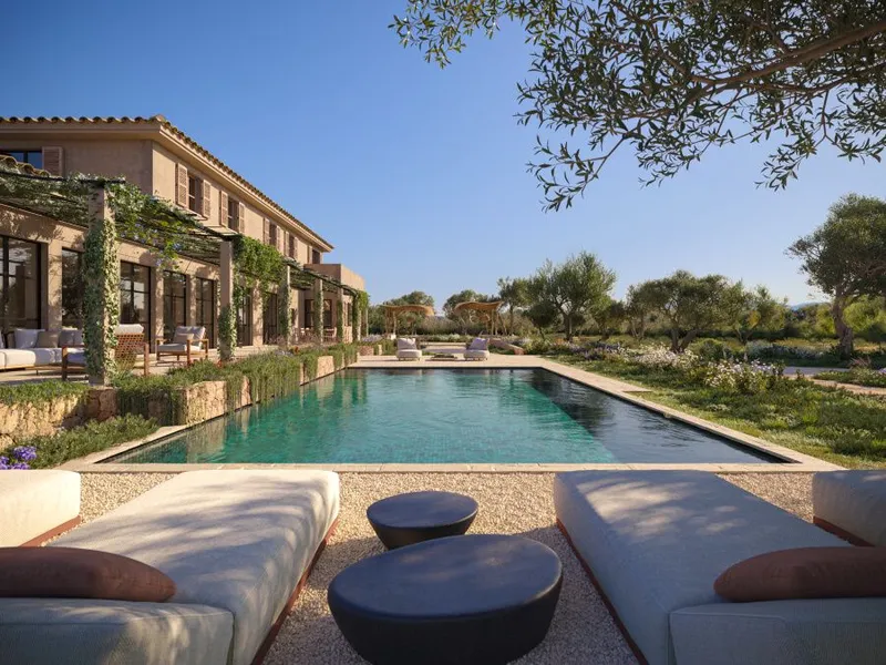 Under construction majestic country house of about 818m2 in the quiet area of Santa [...] — photo 1