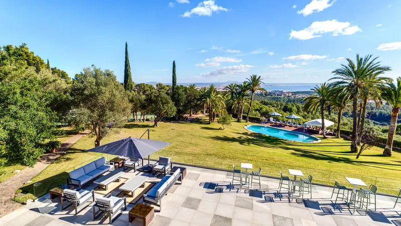 Spectacular property in Son Vida with absolute privacy and beautiful views to the bay of Palma — photo 9
