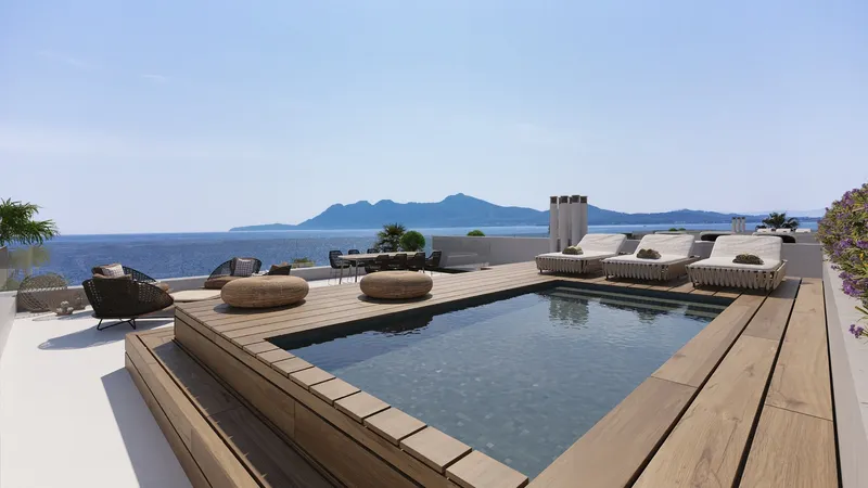Penthouse in Puerto Pollenca - Pool on the private rooftop terrace — photo 1