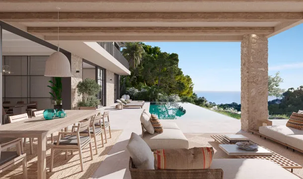 Spectacular villa with sea views in the hills of Costa d'en Blanes — photo 4