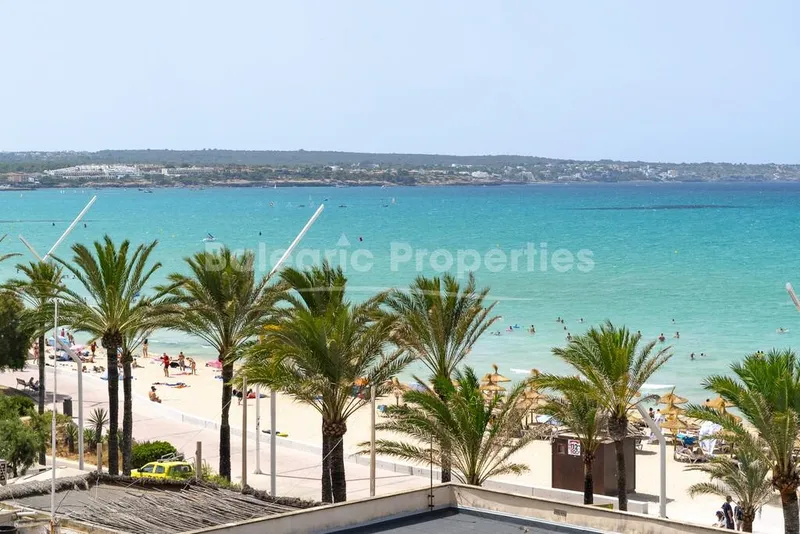 Sea view duplex penthouse for sale in Playa de Palma, Mallorca — photo 2