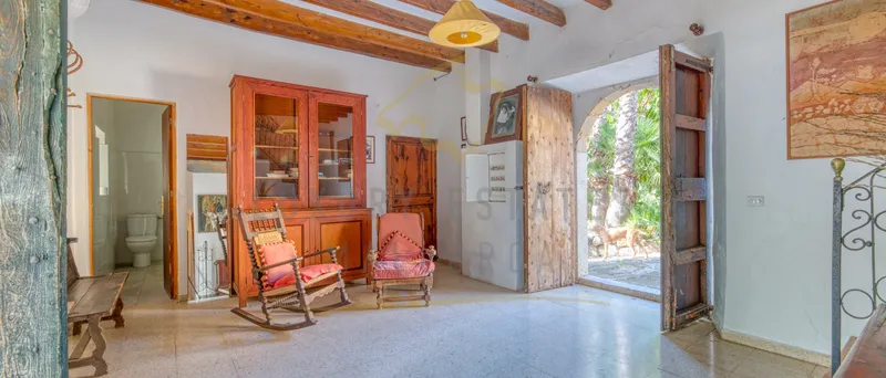 Charming rustic finca in Estellencs in the Tramuntana with partial sea views and olive grove — photo 9