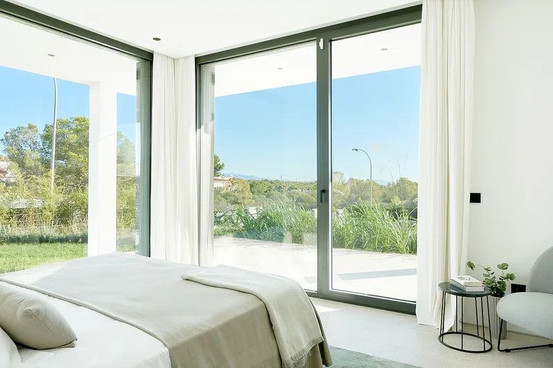 Long term rent: Spectacular new construction villa with sea view in Sol de Mallorca - Marcel Remus Real Estate — photo 8