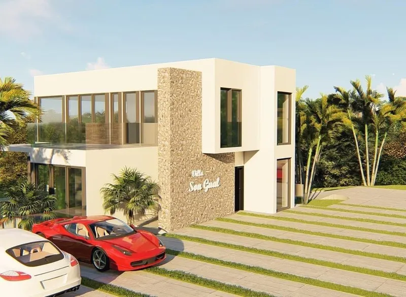 Villa under construction — photo 3