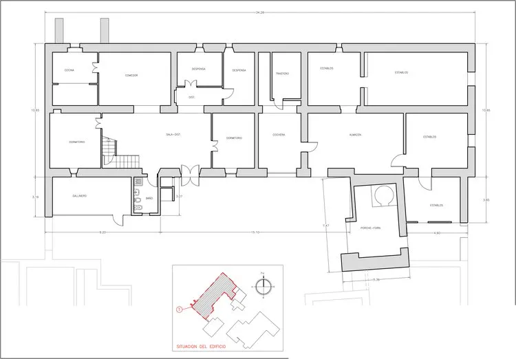 Campos, a finca with many outbuildings in need of renovation F02952 — photo 10