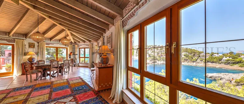 Villa in Puerto de Andratx in 1st sea line with direct sea access — photo 3