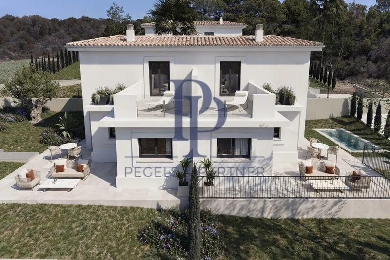 Newly built villas and semi-detached houses near the beach with pools, cinema, wellness and fitness area and bar — photo 8