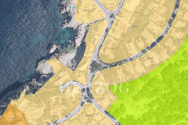 Exclusive building lot with ocean views in a prime location in Nova Santa Ponsa — photo 1