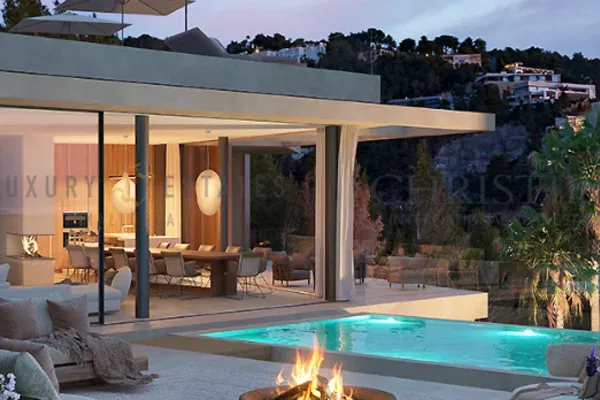 Large plot in Son Vida with sea views with building project — photo 3