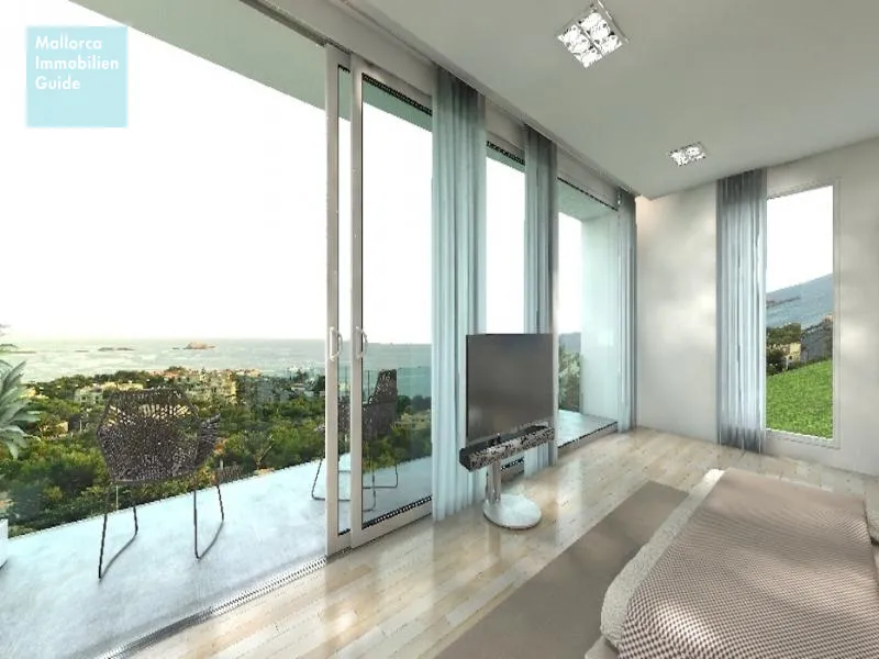 Modern luxury villa with sea views and pool in Santa Ponsa — photo 4