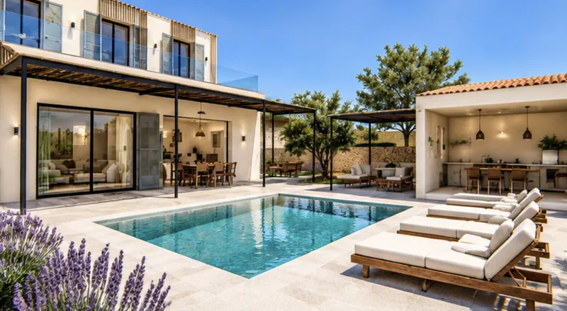 Buildable plot located in a quiet area, with a fantastic project, on the outskirts of Campos — photo 9