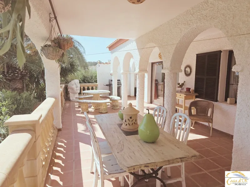 Mediterranean dream house with sea views, pool and direct beach access in Cala Romantica — photo 6